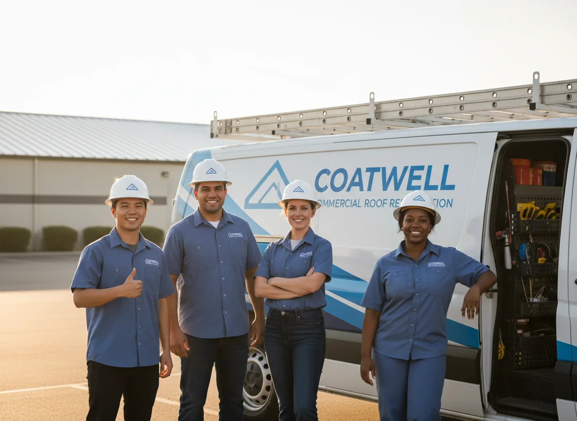 Commercial roof coating company in Seymour, TX
